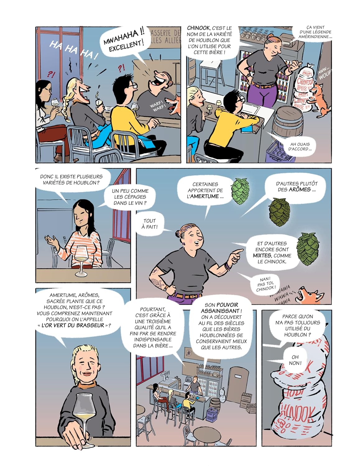 BIÉROLOGIX: TOUT SAVOIR SUR LA BIÈRE EN BD