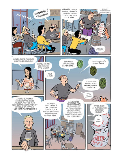 BIÉROLOGIX: TOUT SAVOIR SUR LA BIÈRE EN BD