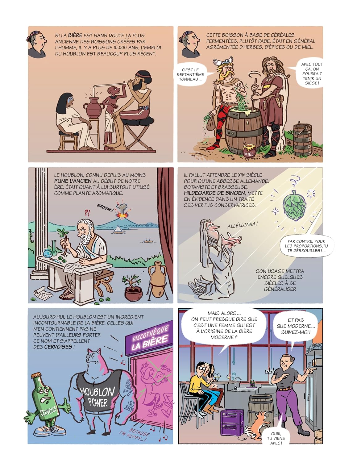 BIÉROLOGIX: TOUT SAVOIR SUR LA BIÈRE EN BD