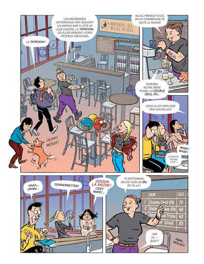 BIÉROLOGIX: TOUT SAVOIR SUR LA BIÈRE EN BD