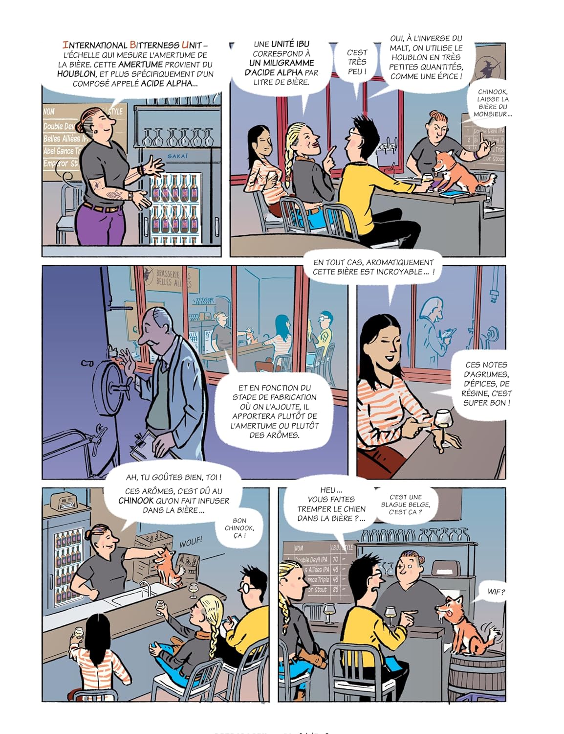 BIÉROLOGIX: TOUT SAVOIR SUR LA BIÈRE EN BD