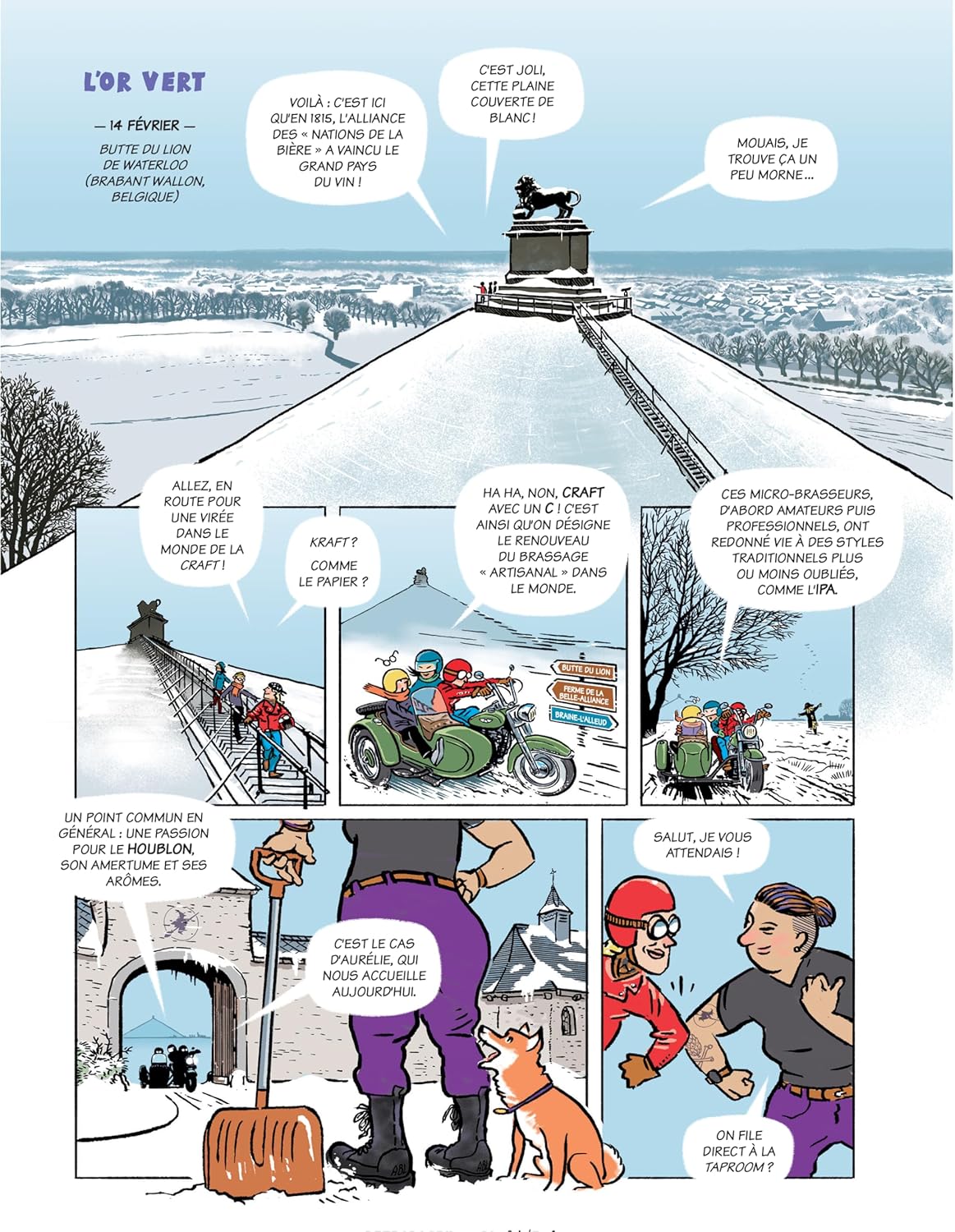 BIÉROLOGIX: TOUT SAVOIR SUR LA BIÈRE EN BD