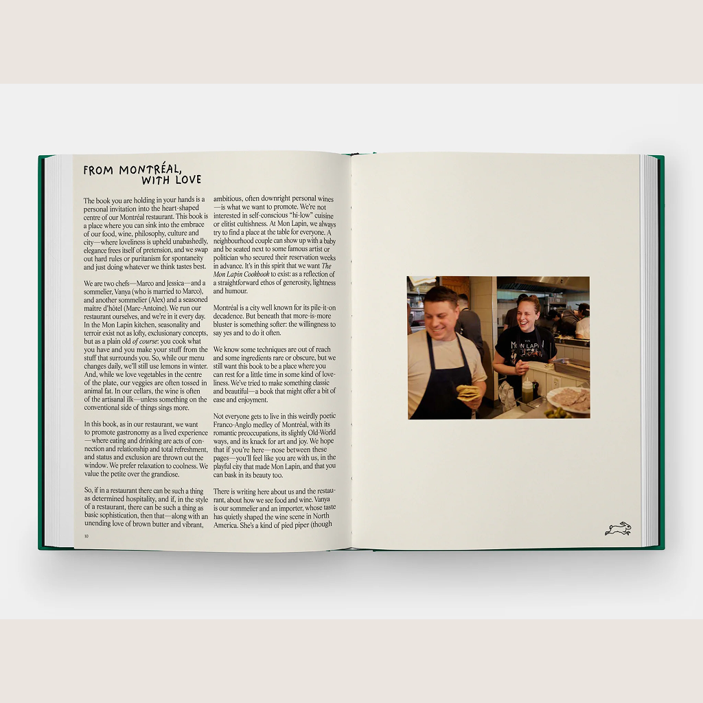 The Mon Lapin Cookbook: De Toute Beauté! (EN)