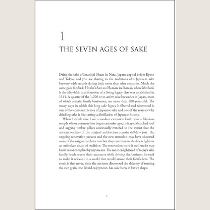 Sake and the Wines of Japan