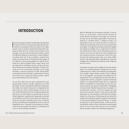 Le petit Dictionnaire Hachette des Accords Mets et Vins