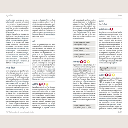 Le petit Dictionnaire Hachette des Accords Mets et Vins