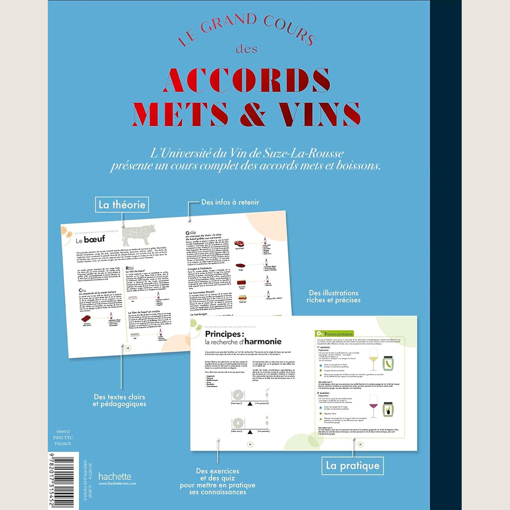 Le grand cours des accords mets et vins