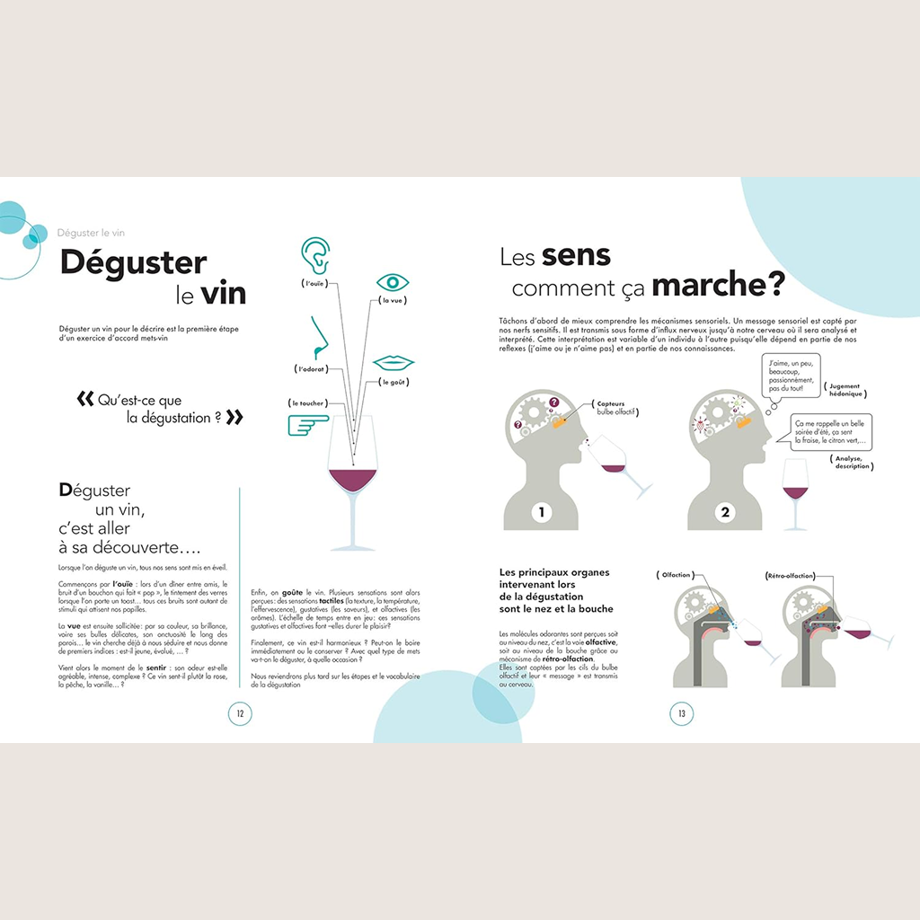 Le grand cours des accords mets et vins : 100 leçons pour réaliser des accords gourmands comme un expert
