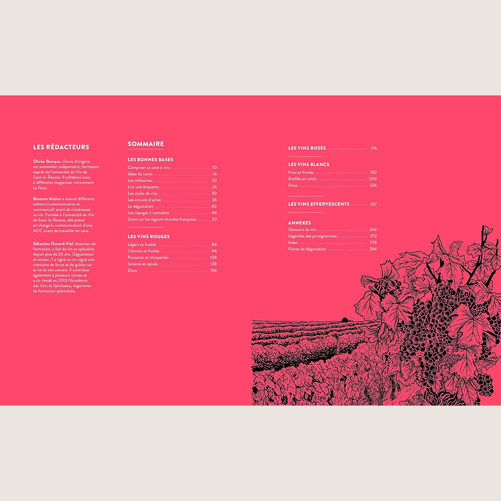 The cellar with 300 wines 