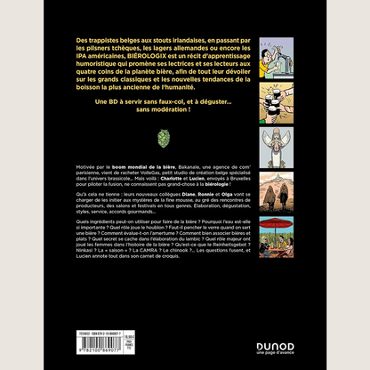 BIÉROLOGIX: TOUT SAVOIR SUR LA BIÈRE EN BD