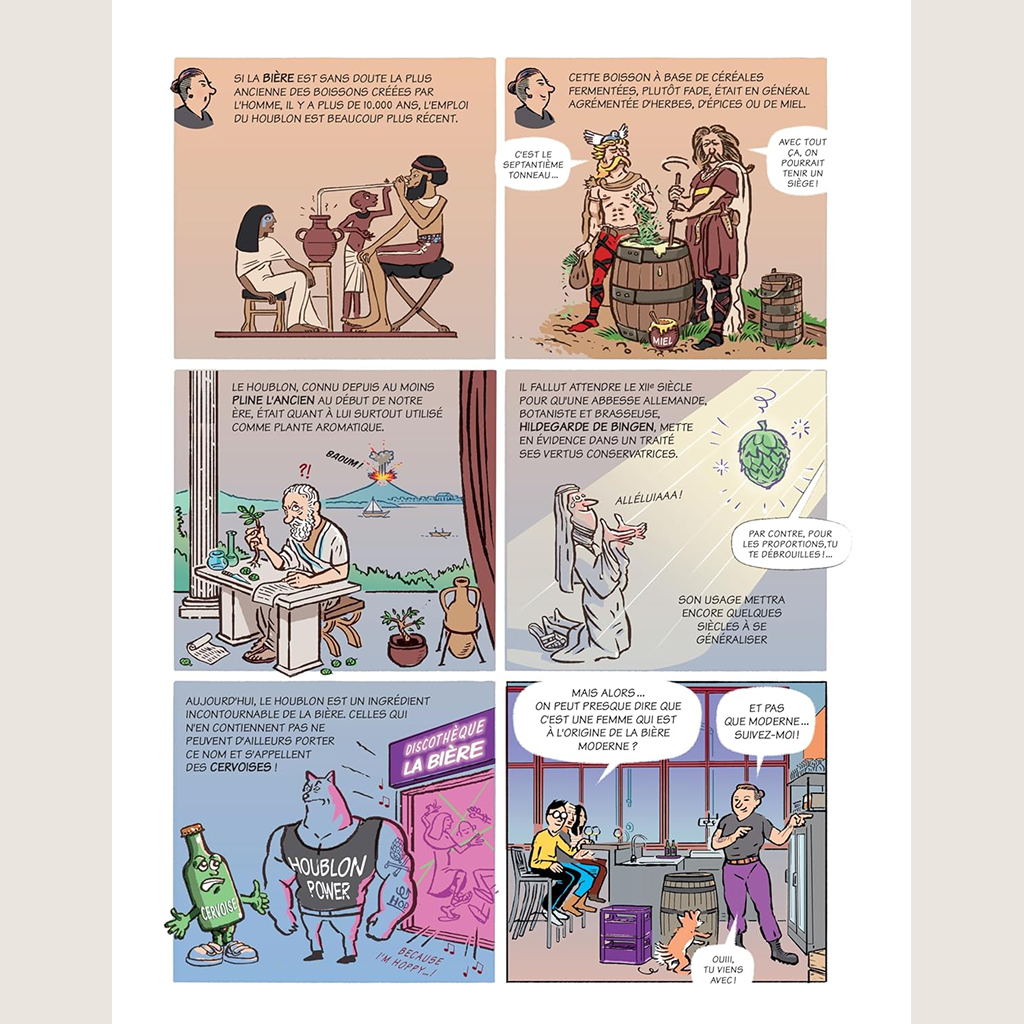 BIÉROLOGIX: TOUT SAVOIR SUR LA BIÈRE EN BD