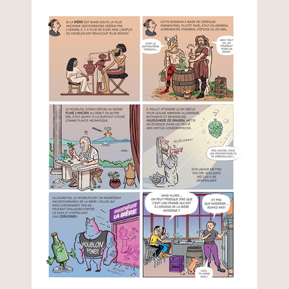 BIÉROLOGIX: TOUT SAVOIR SUR LA BIÈRE EN BD