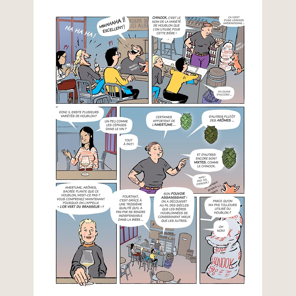 BIÉROLOGIX: TOUT SAVOIR SUR LA BIÈRE EN BD