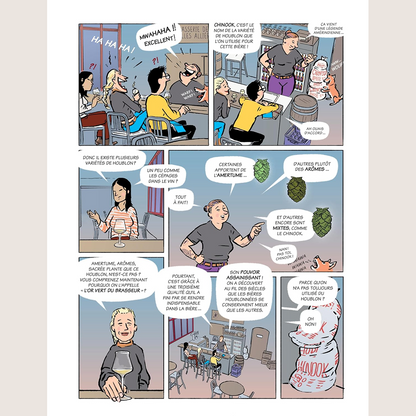 BIÉROLOGIX: TOUT SAVOIR SUR LA BIÈRE EN BD