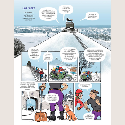 BIÉROLOGIX: TOUT SAVOIR SUR LA BIÈRE EN BD