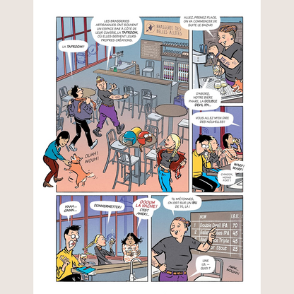 BIÉROLOGIX: TOUT SAVOIR SUR LA BIÈRE EN BD