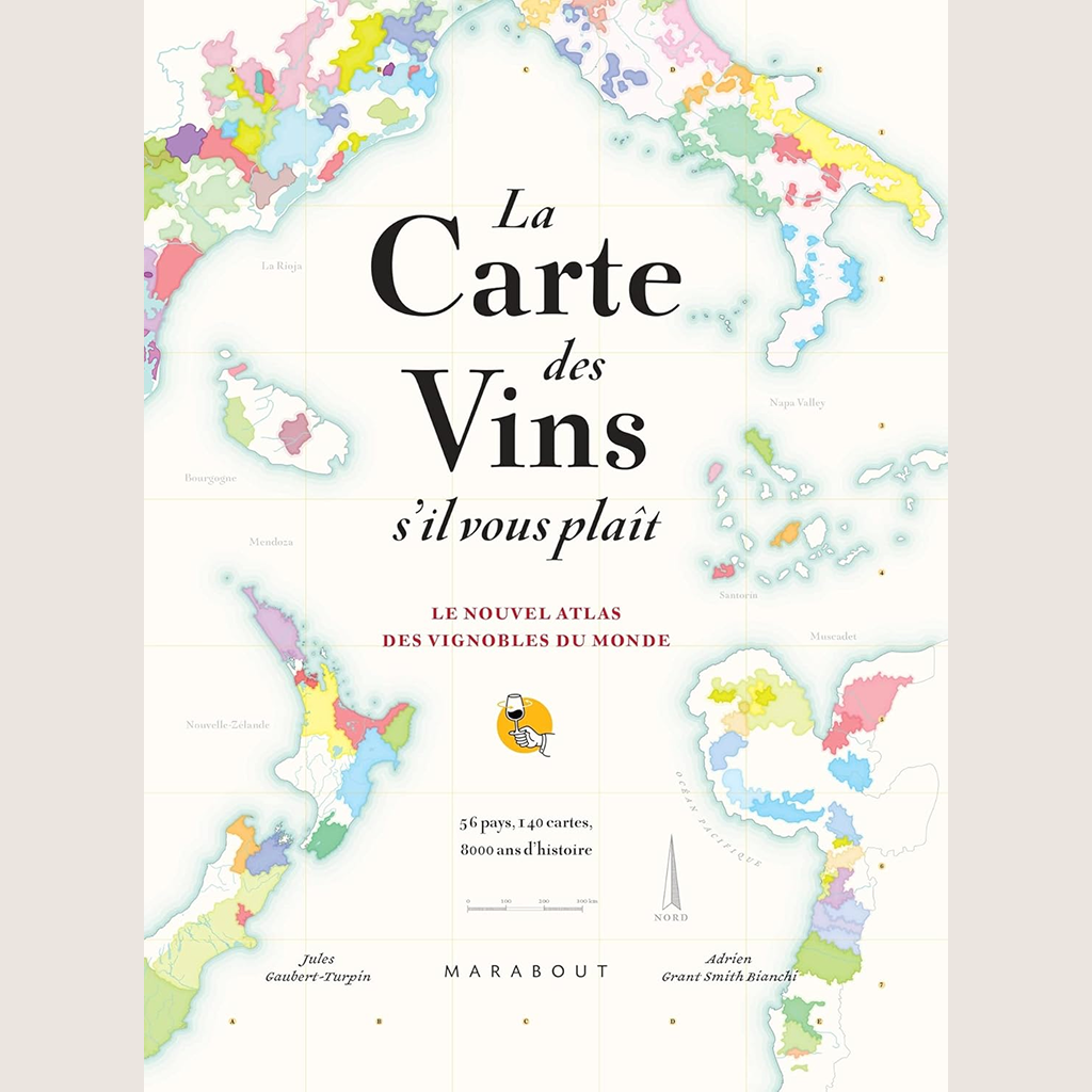 La carte des vins SVP - Nouvelle édition augmentée