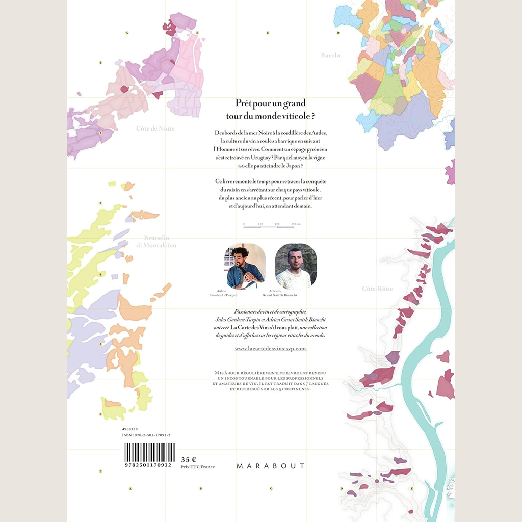 La carte des vins SVP - Nouvelle édition augmentée