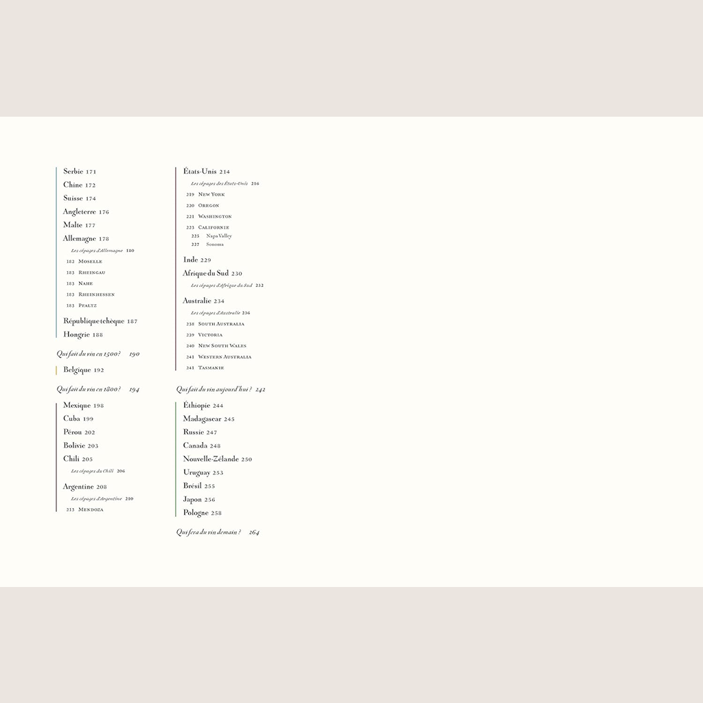 La carte des vins SVP - Nouvelle édition augmentée