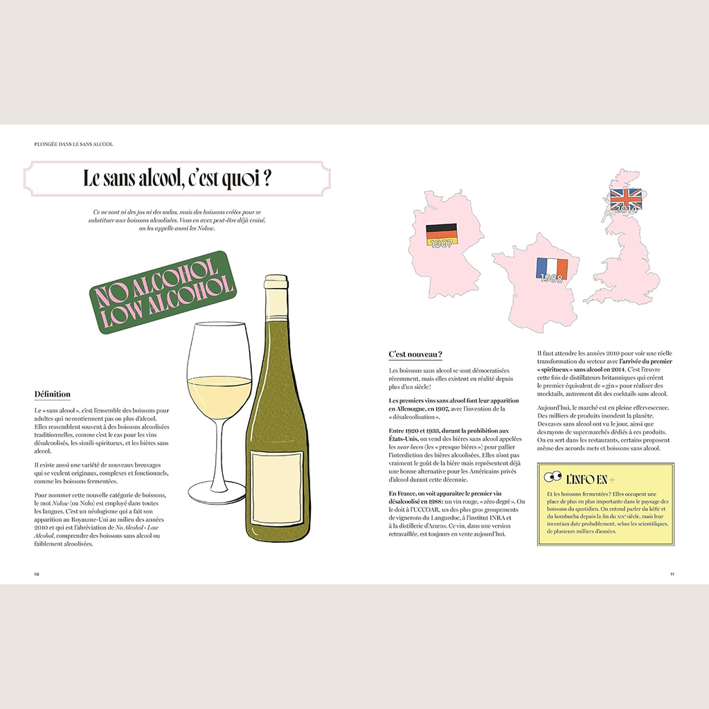 Le guide du sans alcool: l'art de trinquer autrement