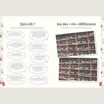 Le cahier de jeux du sommelier  - Nouvelle Édition!