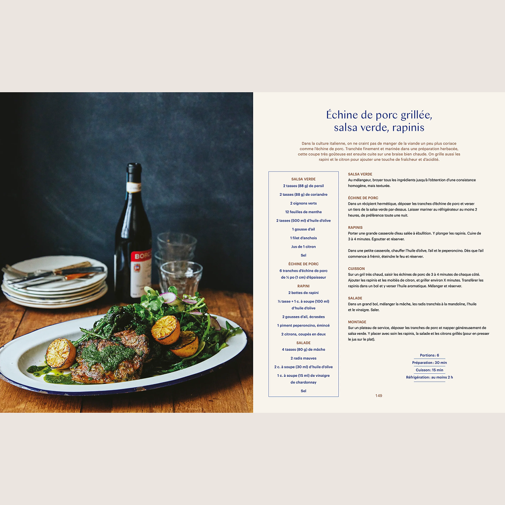 Moccione: Histoires et recettes de notre petit resto italien