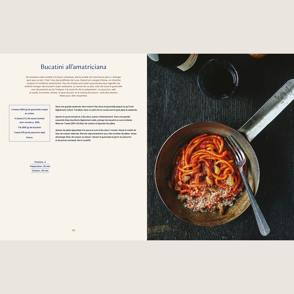 Moccione: Histoires et recettes de notre petit resto italien