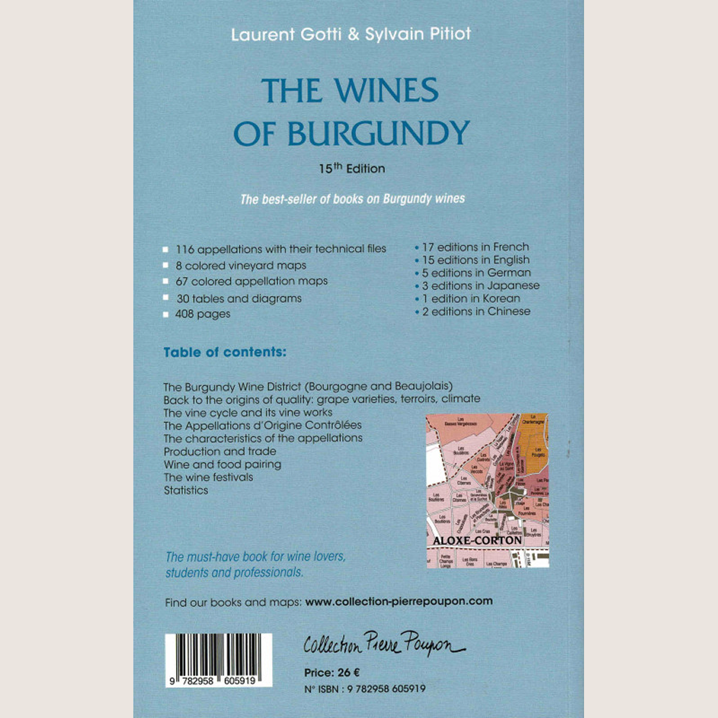 The Wines of Burgundy 15th edition NEW EDITION