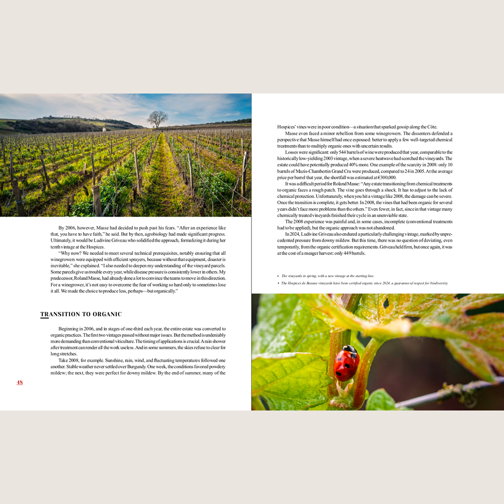 The Estate of the Hospices de Beaune: Exceptionnal wines, vines and winegrowers