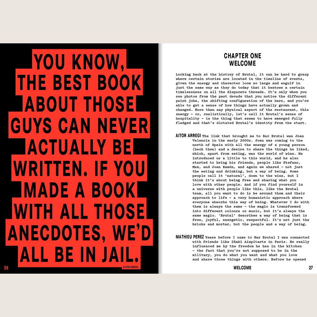 Bar Brutal: A Cookbook of Revelations