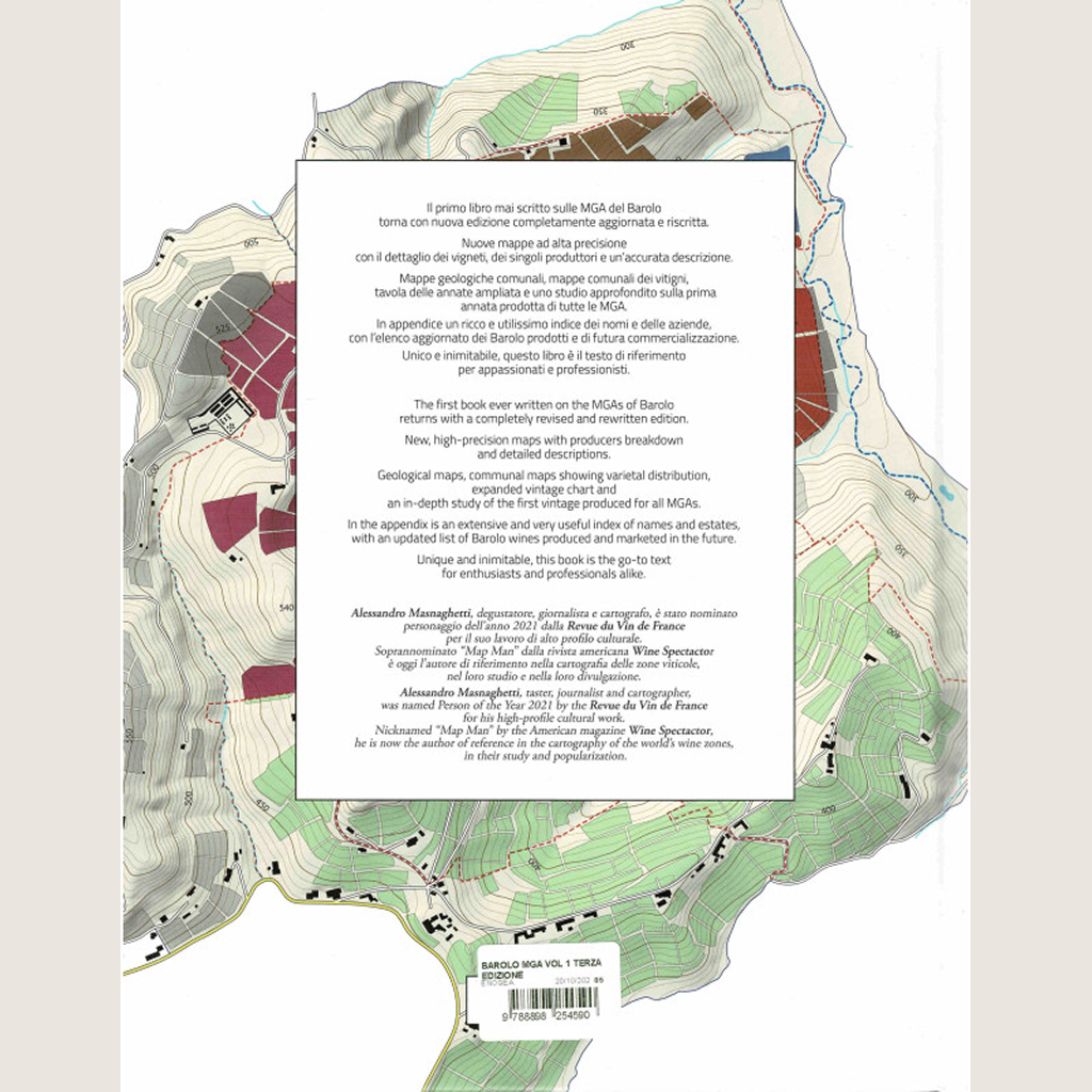 Barolo MGA Vol. I: The Barolo Great Vineyards Encyclopedia 3rd Edition NEW EDITION!!! 