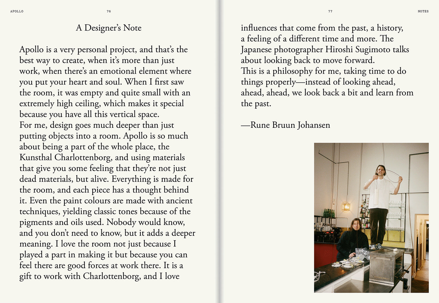 Apollo: State-of-the-art cooking and a party