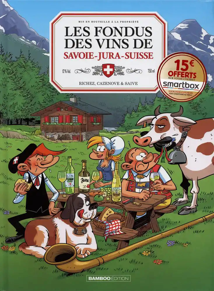 Les fondus du vin de Savoie, Jura, Suisse