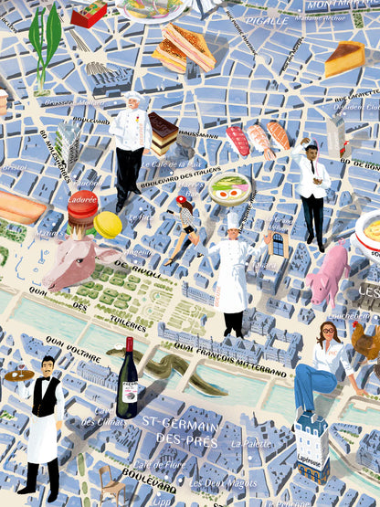 Gourmet Puzzle - Paris