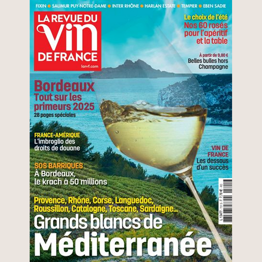 La Revue du Vin de France N701: Grands blancs de Méditerranée