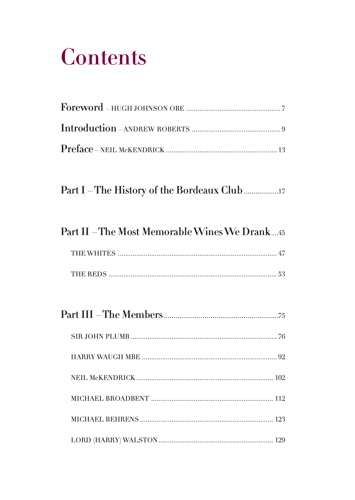 The Bordeaux Club: The Seventy-Year Story of Great Wines and the Friends Who Shared Them