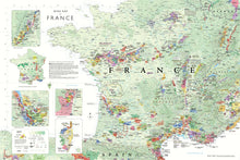 Charger l&#39;image dans la galerie, Carte des vins de France
