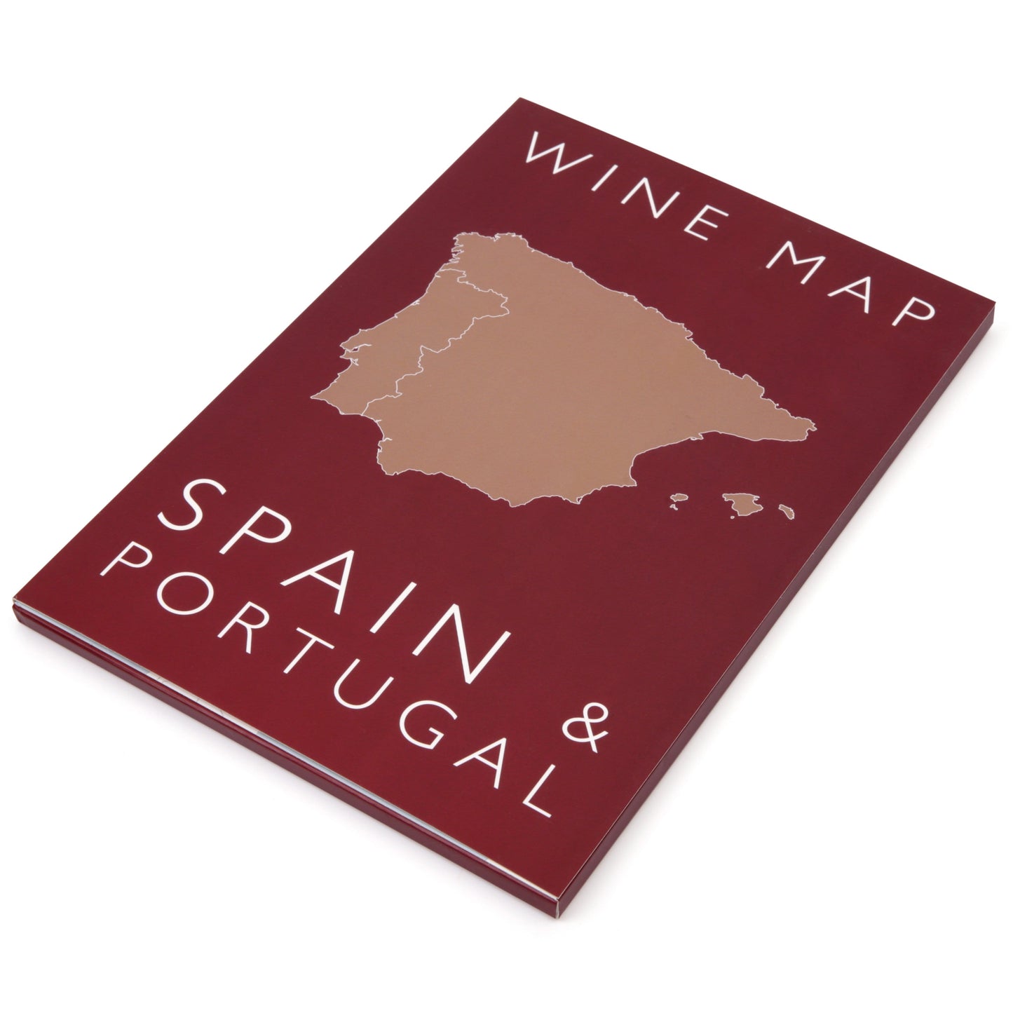 Carte des vins d'Espagne et du Portugal, format coffret