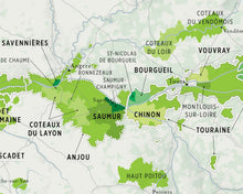 Charger l&#39;image dans la galerie, Carte des régions viticoles de France
