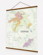 Charger l&#39;image dans la galerie, Carte des régions viticoles de Champagne
