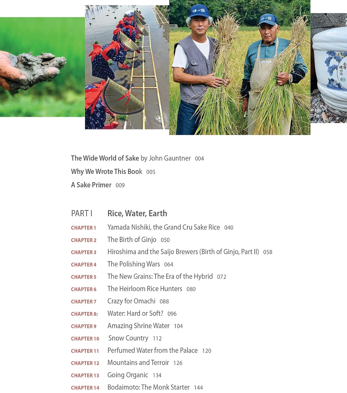 Exploring the World of Japanes Craft Sake: Rice, Water, Earth