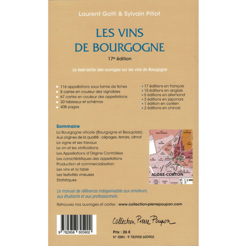 Les Vins de Bourgogne 17ième édition NOUVELLE ÉDITION
