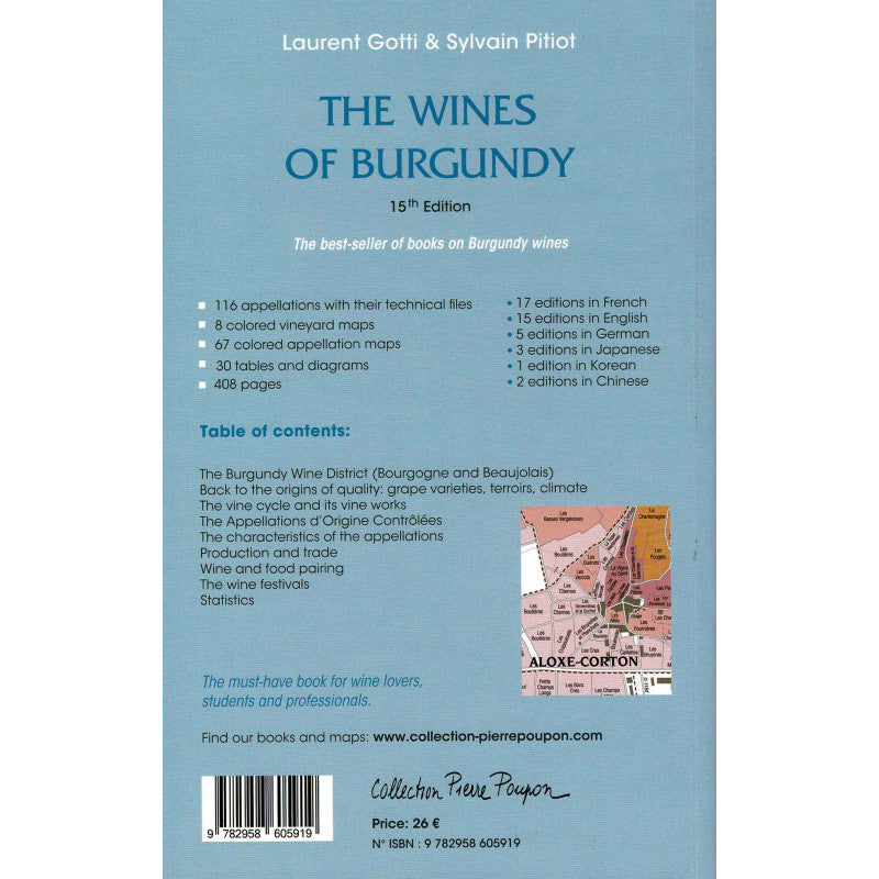 The Wines of Burgundy 15th edition NEW EDITION