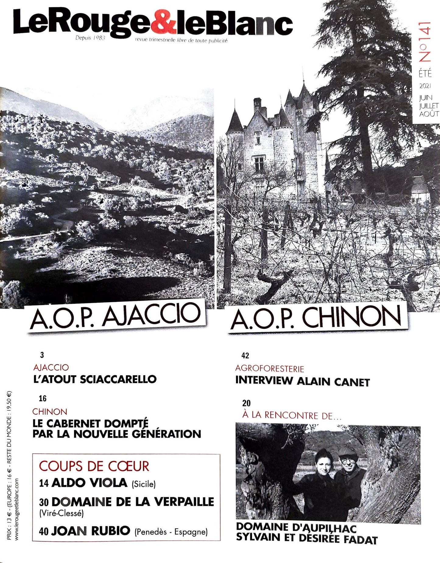 #141 A.O.P Ajaccio A.O.P Chinon