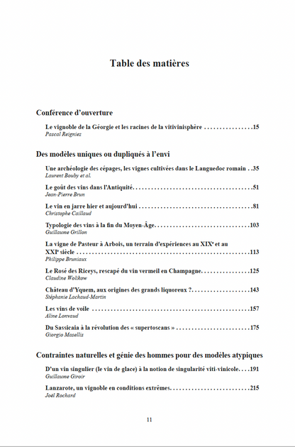 Rencontres du Clos-Vougeot – "Vignobles et vins singuliers: de l'unique au pluriel" (2018)